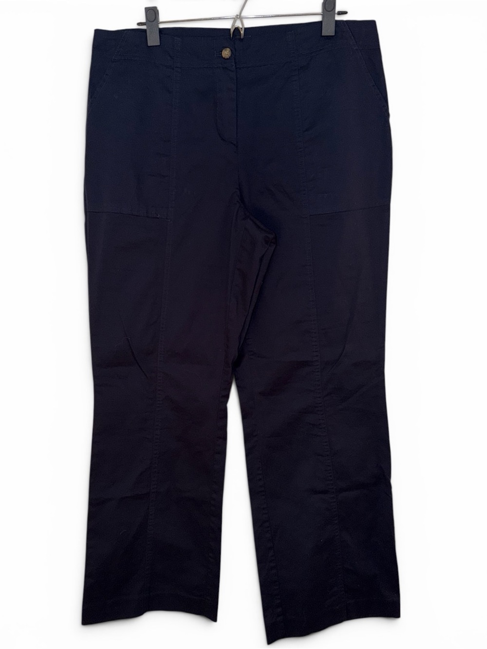 Women’s—Boston Proper Dark Blue/Navy Stretchy Utility Trouser Pants. Size 16.